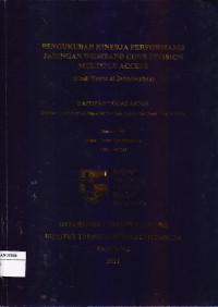 Image of Pengukuran Kinerja Permofansi Jaringan Wideband Code Division Multiple Access ( Studi Kasus di Jabodetabek)