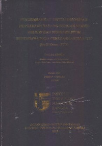 Image of Pengembangan Sistem Informasi Pengadaan Barang Dengan Model Wilson Dan Probabilistik Sederhana Pada Perusahaan Dagang (Studi Kasus : PT. X)