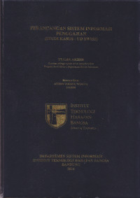 Image of Perencanaan Sistem Informasi Penggajian : Studi Kasus UD SWISS