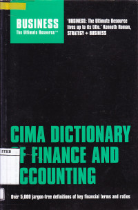 Image of Cima Dictionary of Finance and Accounting