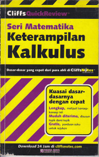 Image of CliffsQuickReview Keterampilan kalkulus