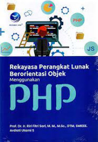 Image of Rekayasa Perangkat Lunak Berorientasi Objek Menggunakan PHP