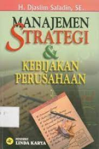 Image of Manajemen Strategi & Kebijakan Perusahaan