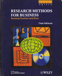 Image of Research Methods For Business : Metodologi Penelitian untuk Bisnis