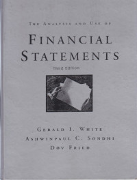 Image of The Analysisi and Use of Financial Statements