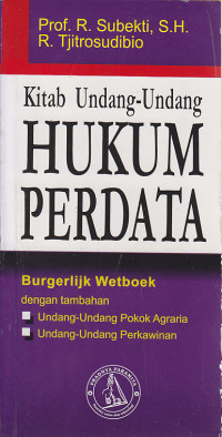Image of Kitab Undang-undang Hukum Perdata