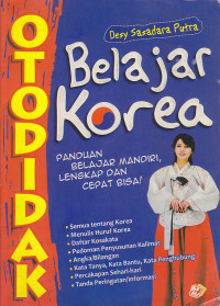 Image of Otodidak Belajar Korea