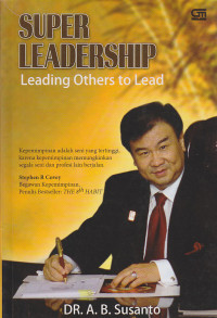 Image of Super leadership : leading others to lead