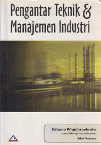 Image of Pengantar Teknik & Manajemen Industri