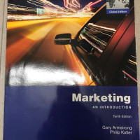 Image of Marketing an Introduction