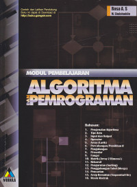 Image of Modul Pembelajaran : Algoritma dan Pemrograman