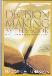 Image of Decision making by the book