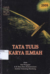 Image of Tata Tulis Karya Ilmiah